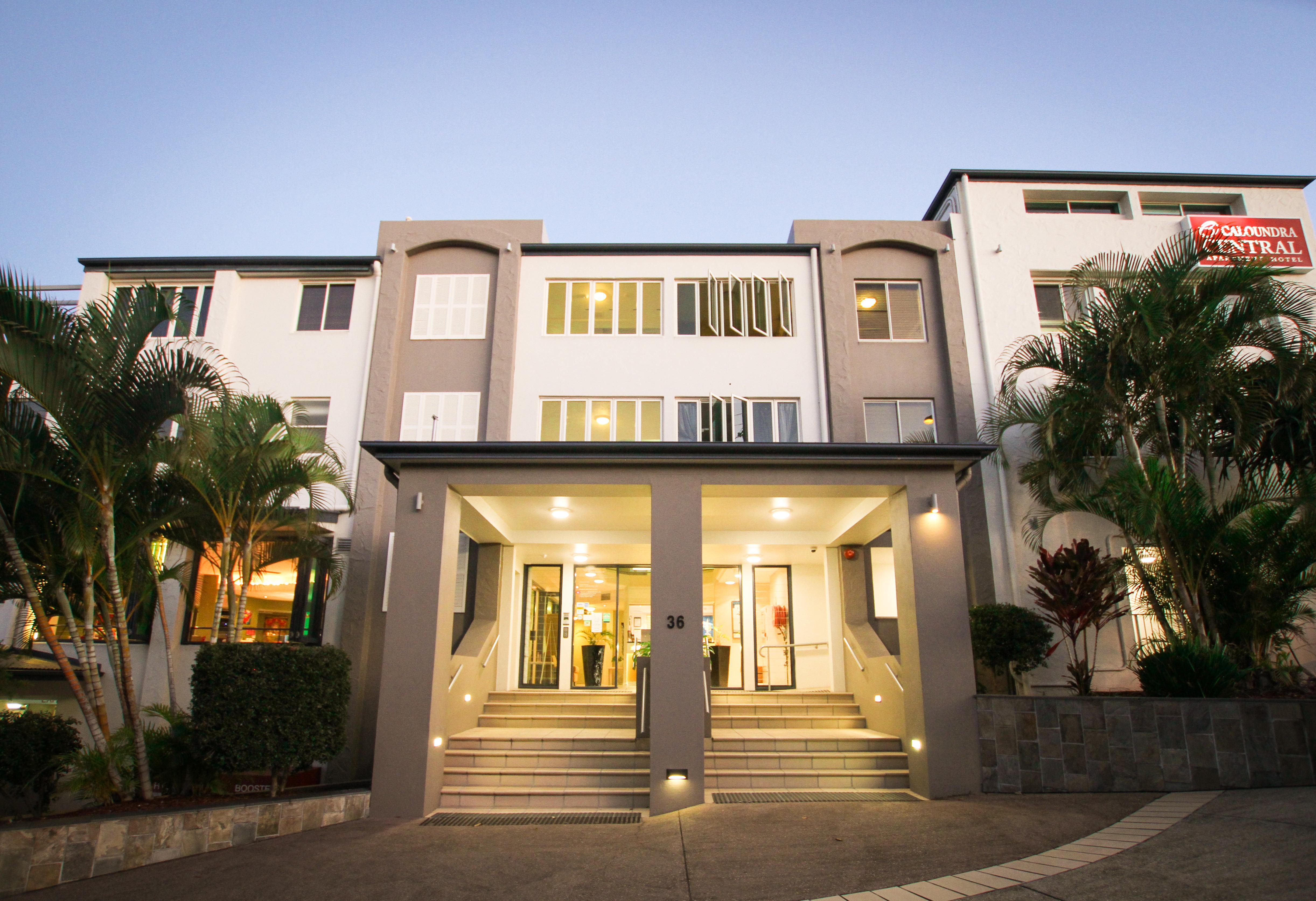Caloundra Central Apartment Hotel Official Dış mekan fotoğraf
